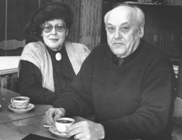 Петр Лукич с женой Лилианой Рустамовной